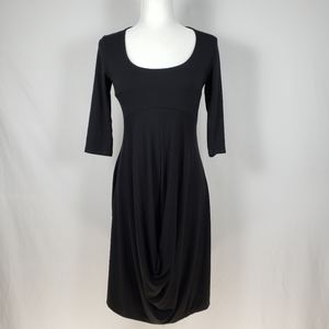 Ronen Chen Draped Midi Dress